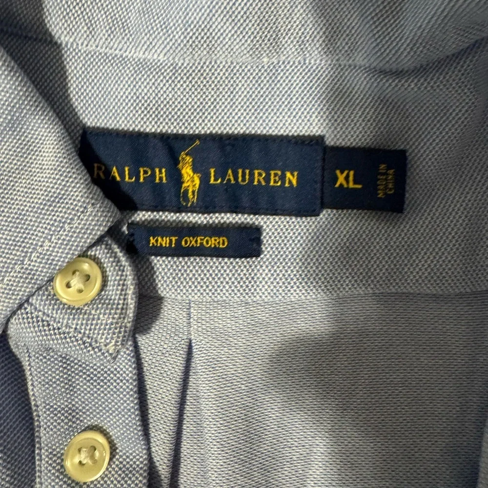 Polo by Ralph Lauren Men's Light Blue Polo Shirt